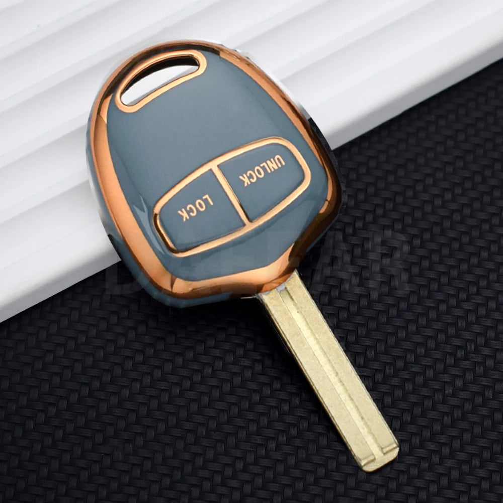 2/3 Button Key Case for Mitsubishi Lancer EX Evolution Grandis Outlander Triton Pajero ASX Car Remote Key Shell