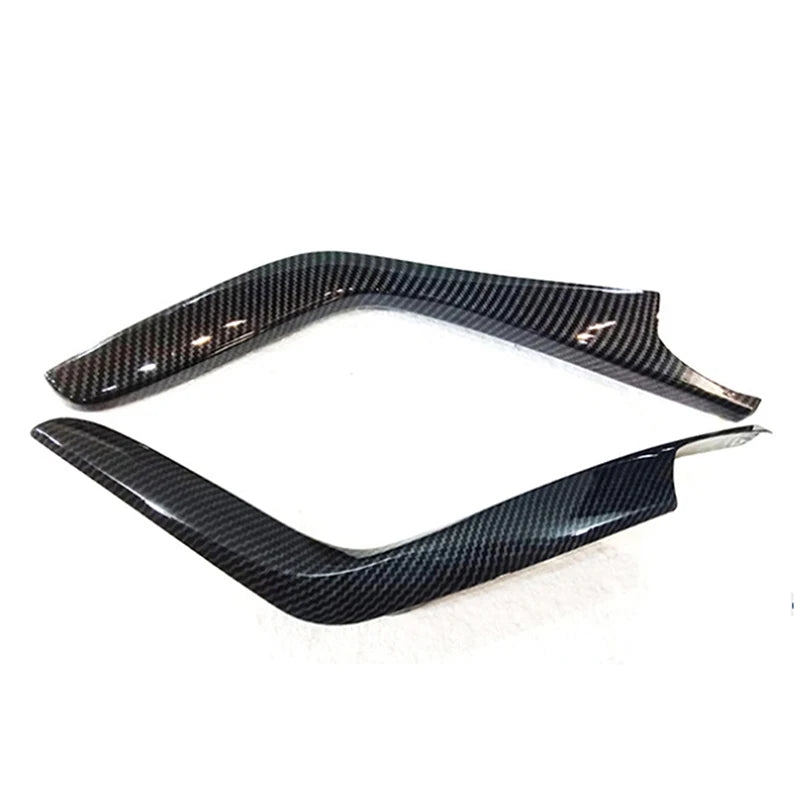 Car Interior Gear Shift Panel Strips Trim Sticker for Honda Civic 2016 2017 2018 2019 2020 2021 Carbon Fiber Look Accessories