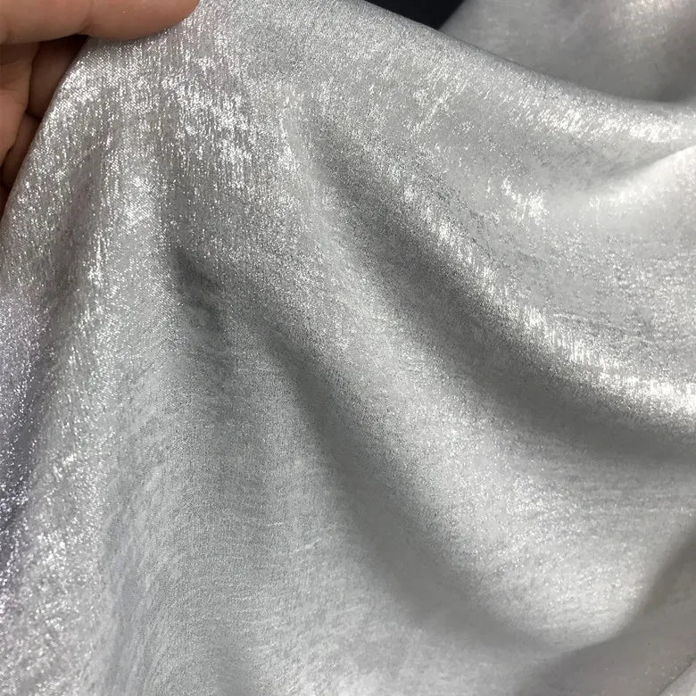 Soft Bronzing Velvet Fabric By The Meter for Dress Costumes Decoration Diy Sewing Designer Cloth Comfortable Glossy Black Blue