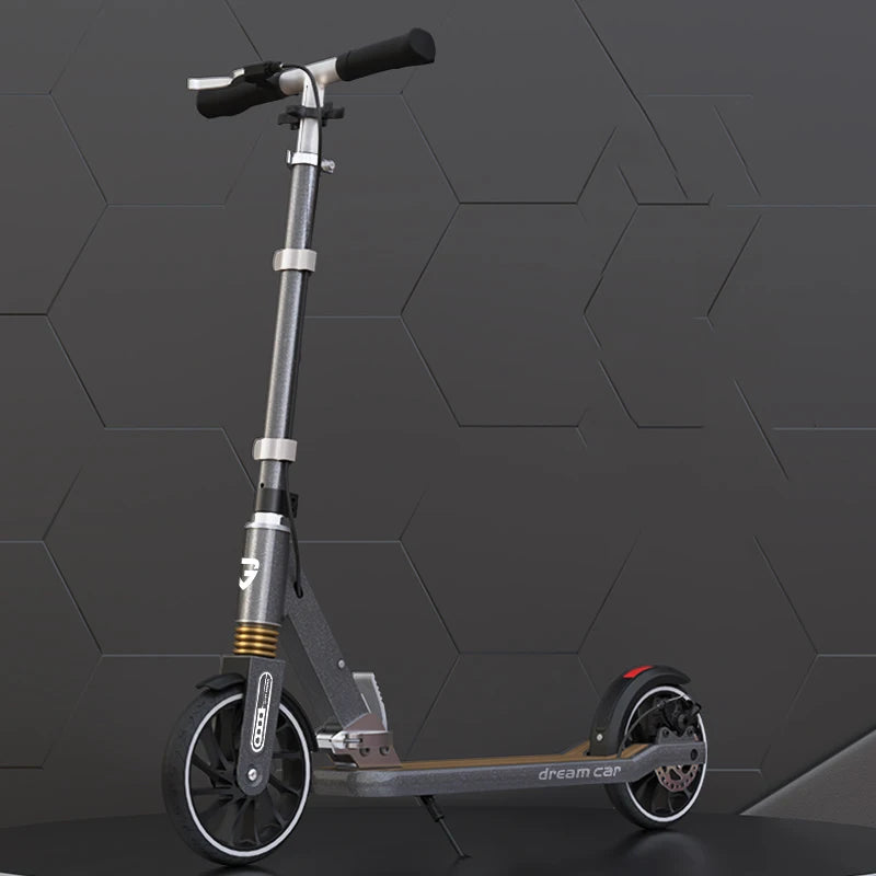 Adult Two Wheel Scooter 5-15 years old Adjustable height single leg scooter for teenagers and children