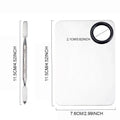 Liquid Foundation Palette Makeup Palette Tray Lipstick Make Up Stainless Steel Ring Makeup Blend Foundation Spatula Palette Tool