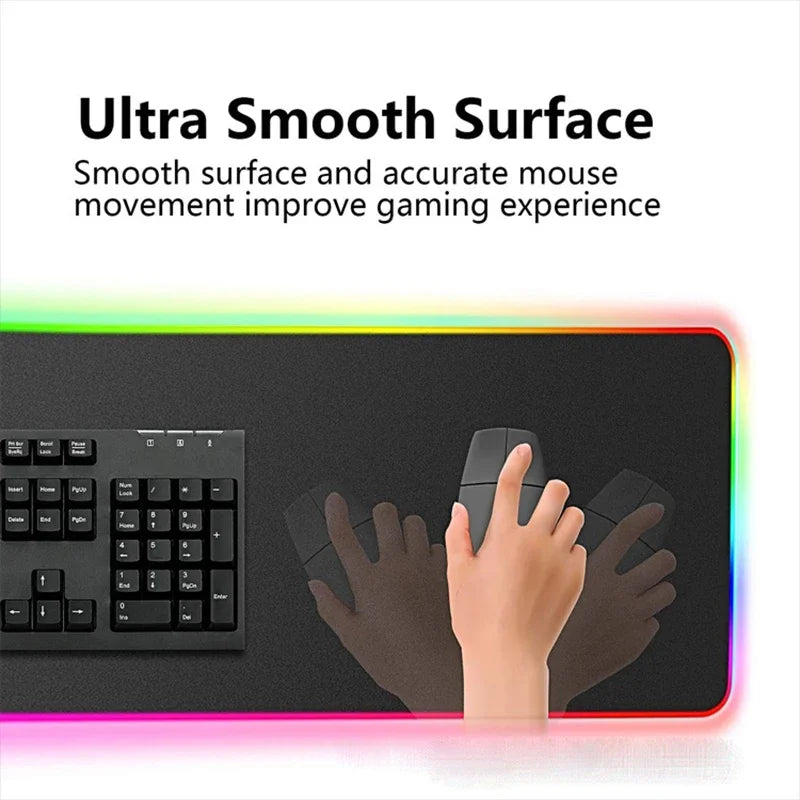 ARK Survival Evolved RGB Mouse Pad Game Mousepad Gaming Table Carpet Gamer Computer Desk Mat Rubber No-slip Dinosaur Mouse Mat