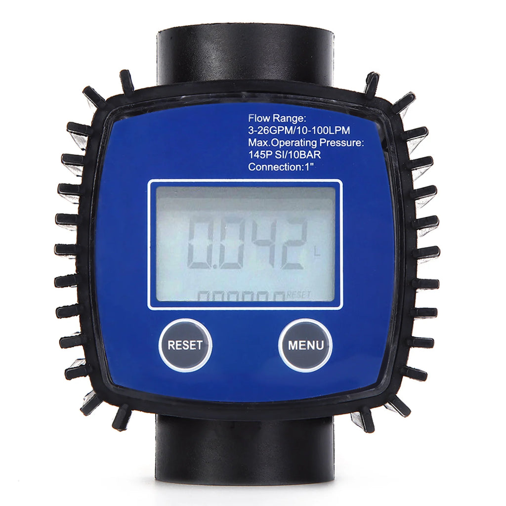 Digital Display  Meter  Meter  Gauge Digital Display High Accuracy Water  Meter Flowmeter 1in Internal Thread