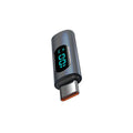 PD100W Fast Charging Type C OTG Adapter Digital Display Type-C Male to Type-C Female Connector For Cell Phones Laptop Macbook