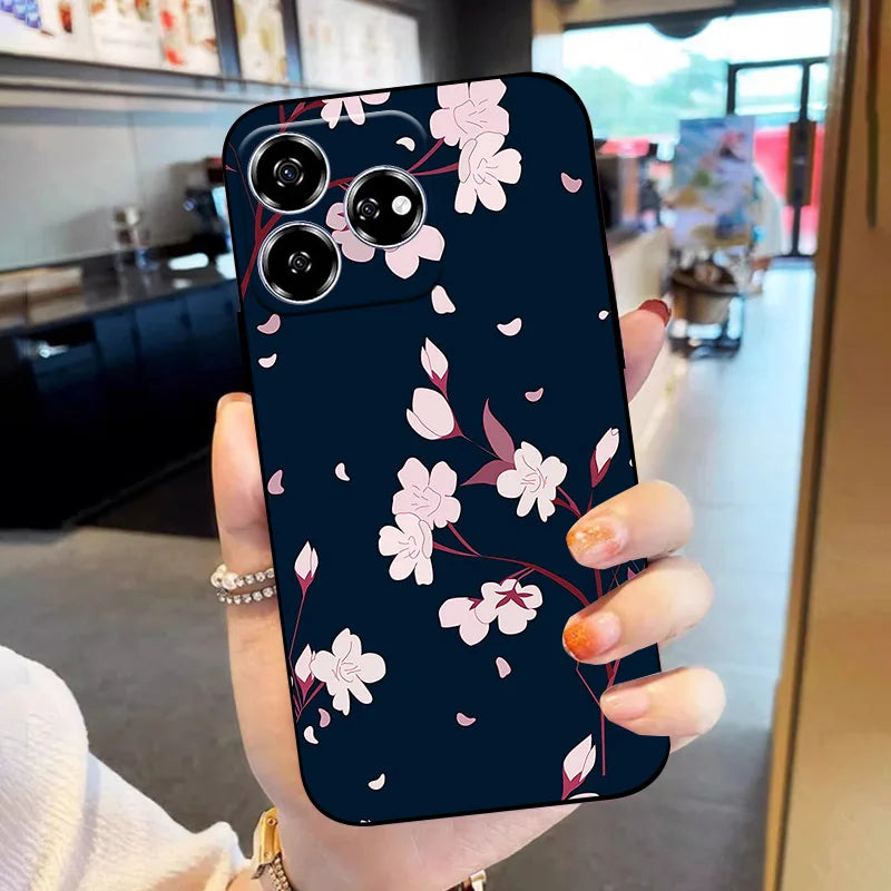 For ZTE Blade V60 Phone Case Axon60 Fashion Back Cover For ZTE Nubia V60 Soft Silicone TPU Case Axon 60 Z2356 Shockproof Capa
