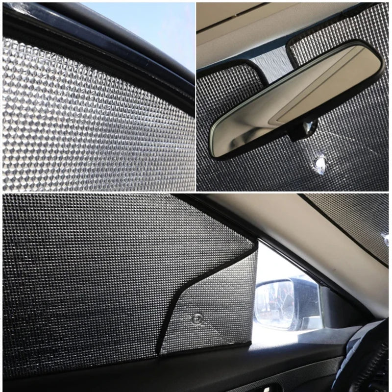 Surround Visor For MG ZS EV ZX ZST EZS ZS11 2018~2024 Cars Sunshades Anti-UV Privacy Blocks Sunscreen Window Auto Accessories