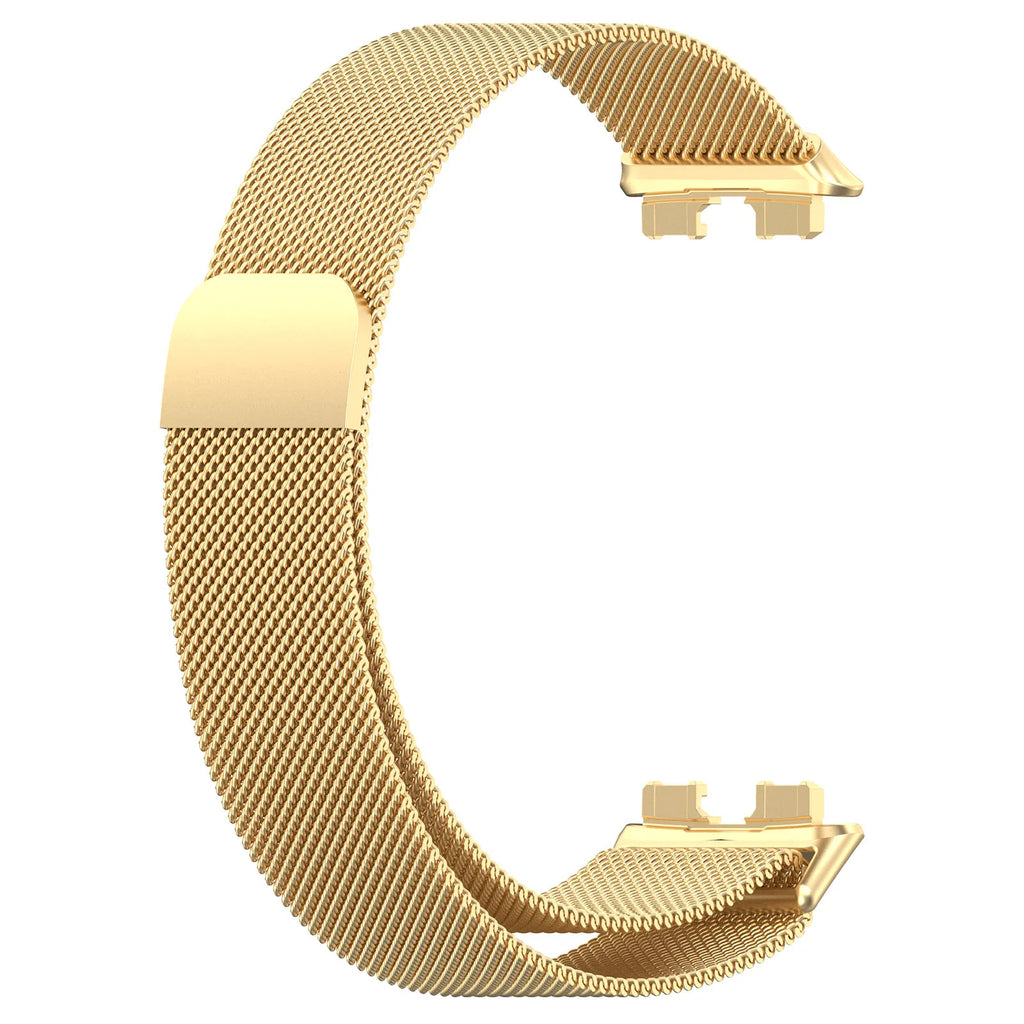 Milanese Loop Strap for Huawei Band 10 9 8 Magnetic Metal Stainless Steel Bracelet Wristband Huawei Band 11/11 Pro Accessories
