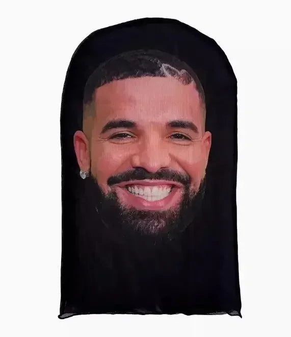 Kanye Mask 3D Printed Elastic Mesh Full Face Mask For Men Women Cosplay Headwear Hip Hop Fashion Balaclava Hood Hat Headgear