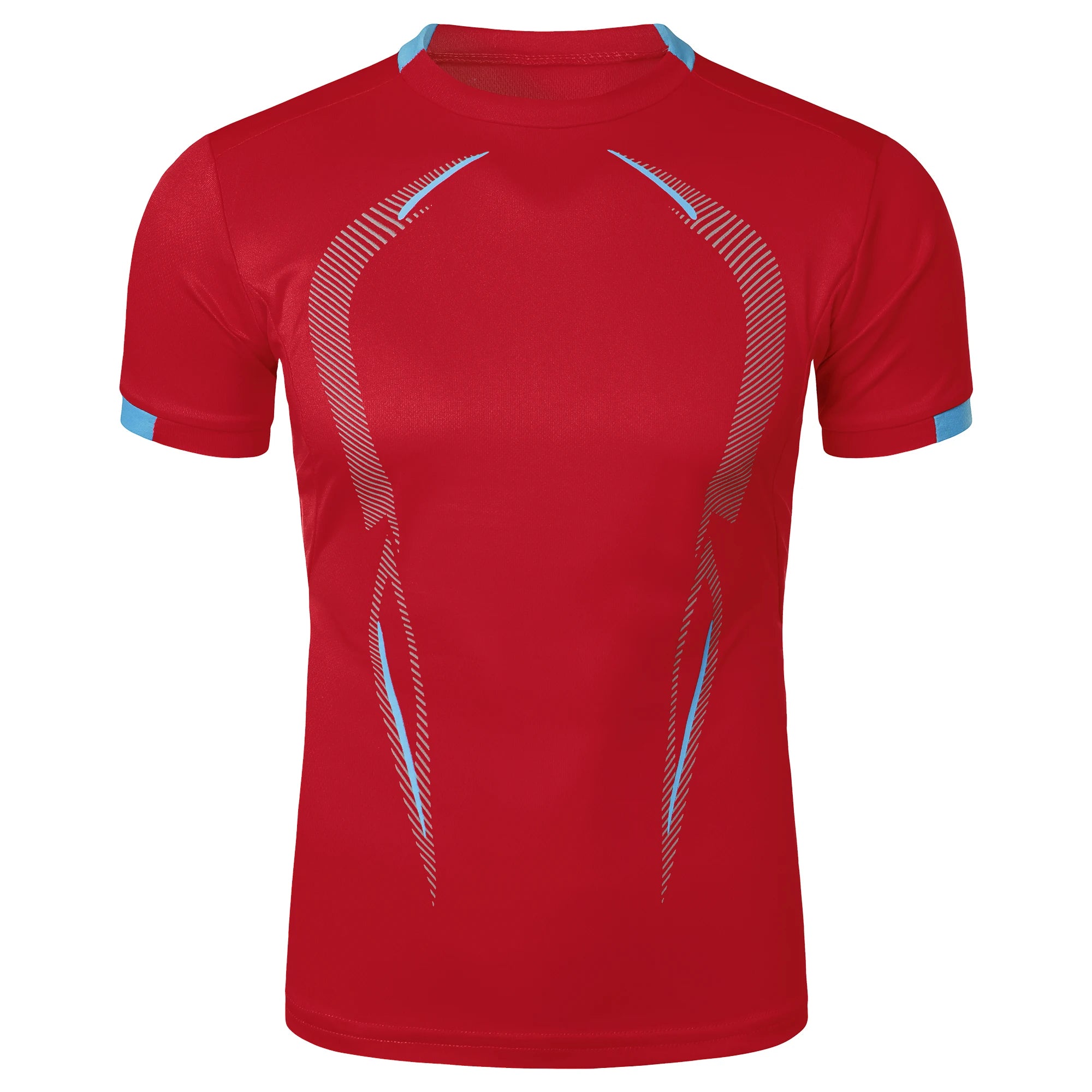 Summer men's fitness sports training Breathable short sleeve quick drying clothes men's sports fashion short sleeve T-shirt