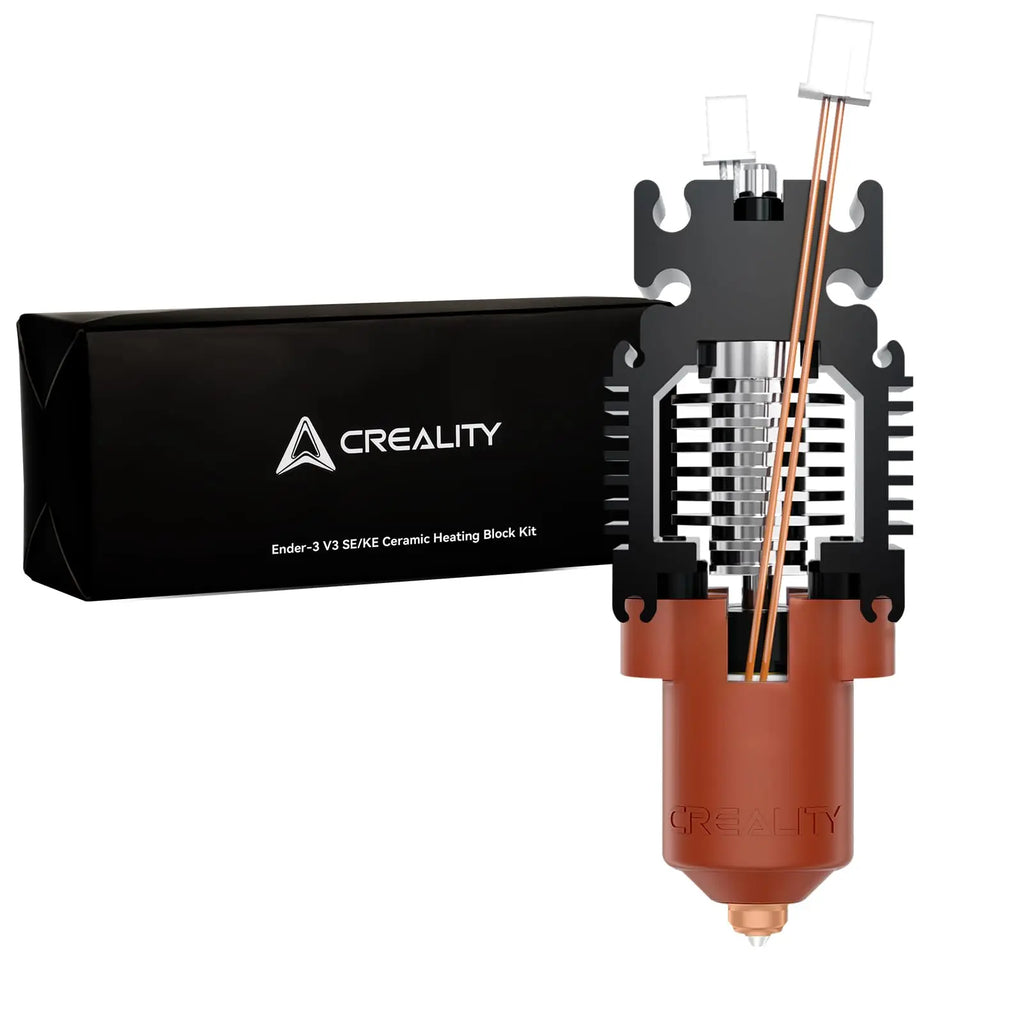 Creality Ender 3 V3 SE/V3 KE Ceramic Heating Block Kit Quick-swap Nozzle Upgrade Hotend Kit 300℃ Temperature 600mm/s High-Speed