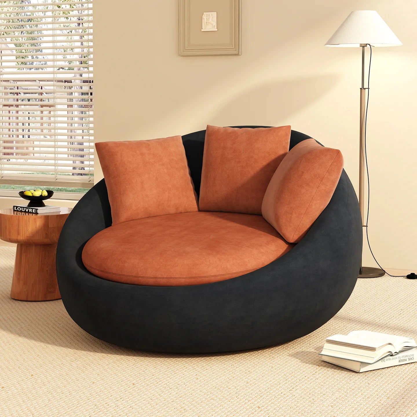 Gaming Puffs Living Room Sofas Pouf Velvet Modern Children Living Room Sofas Individual Curved Tumbonas Playa Trendy Furniture