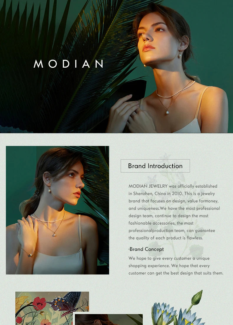 MODIAN Classic Design 925 Sterling Silver Letter Mama Pendant Necklace For Women Mom Mama Mother's Day birthday Christmas Gift