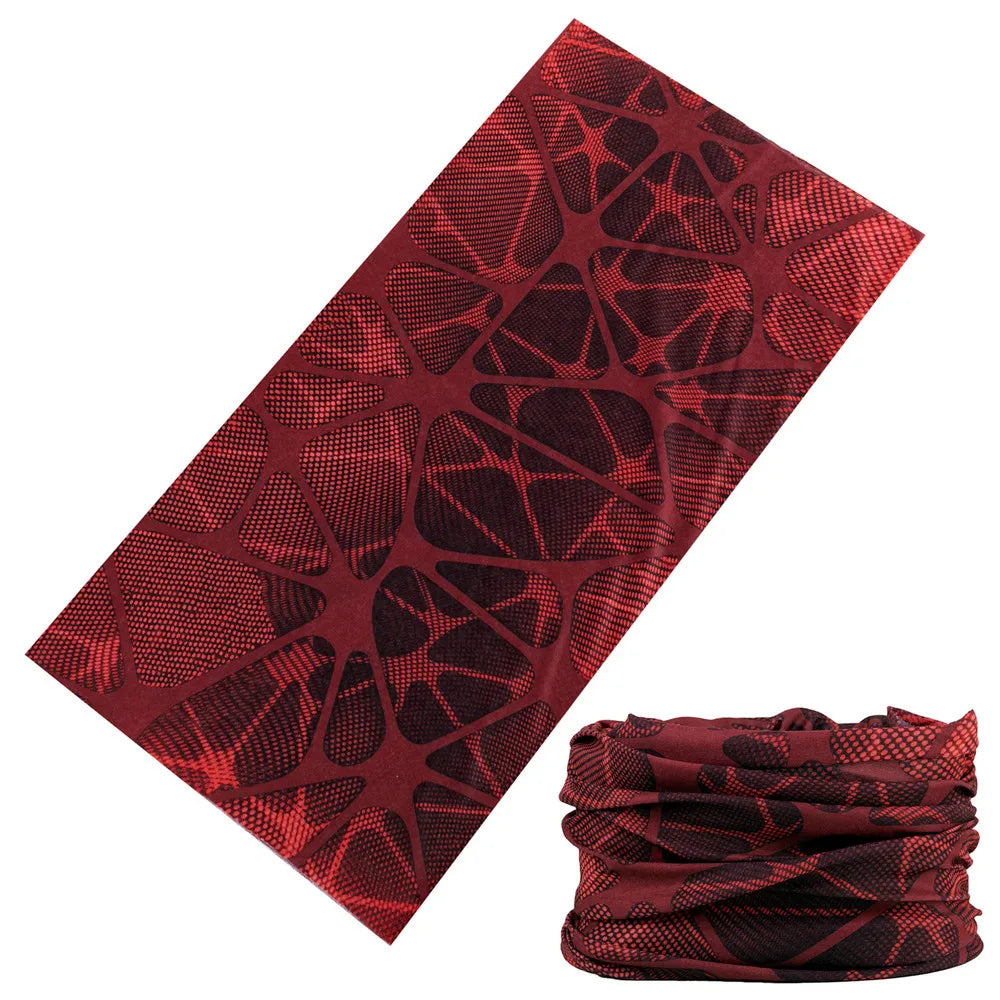 Beautiful Leopard Print Headdress Deporte Sport Face Mask For Women Cycling Bandanas Tube Headband Female Balaclava Head Scarf