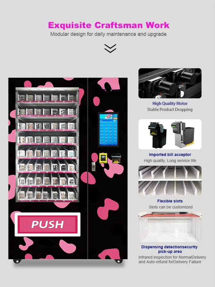 Vending Machine Care Perfume Products Vending Machine Makeup Combination Vending Machine Beauty