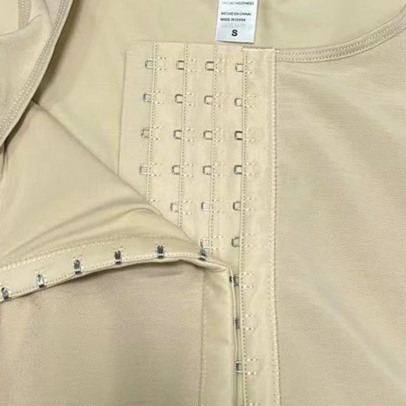 Shapewear Open Bust Fajas Colombian Girdles Waist Trainer Butt Lifter Tummy Control Body Shaper Front Hooks Slimming Sheath Flat