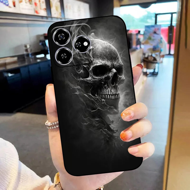 For ZTE Blade V60 Phone Case Axon60 Fashion Back Cover For ZTE Nubia V60 Soft Silicone TPU Case Axon 60 Z2356 Shockproof Capa