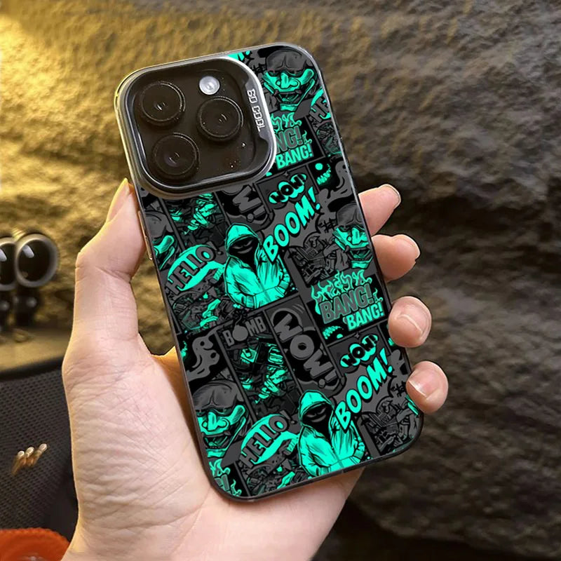 Blackened Clown Style Phone Case for Xiaomi Poco F6 F5 X6 X5 M6 Pro Mi 13 12 11 Lite 5G 14 13T 12T 14T Shockproof Bumper Cover