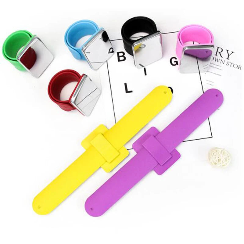 Magnetic silicone wristband Sewing Pincushion hairpin Bracelet Beauty tool for sewing needle hairpin