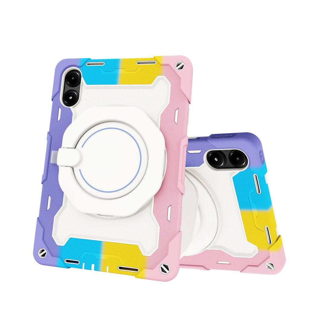 For Xiaomi Redmi Pad 2 11 2025 SE Mini 8.7 Pro 12.1 SE 11 10.61 Xiaomi MiPad 7 11.2 5 6 Pro 12.4 inch 360 Rotating Armor Case