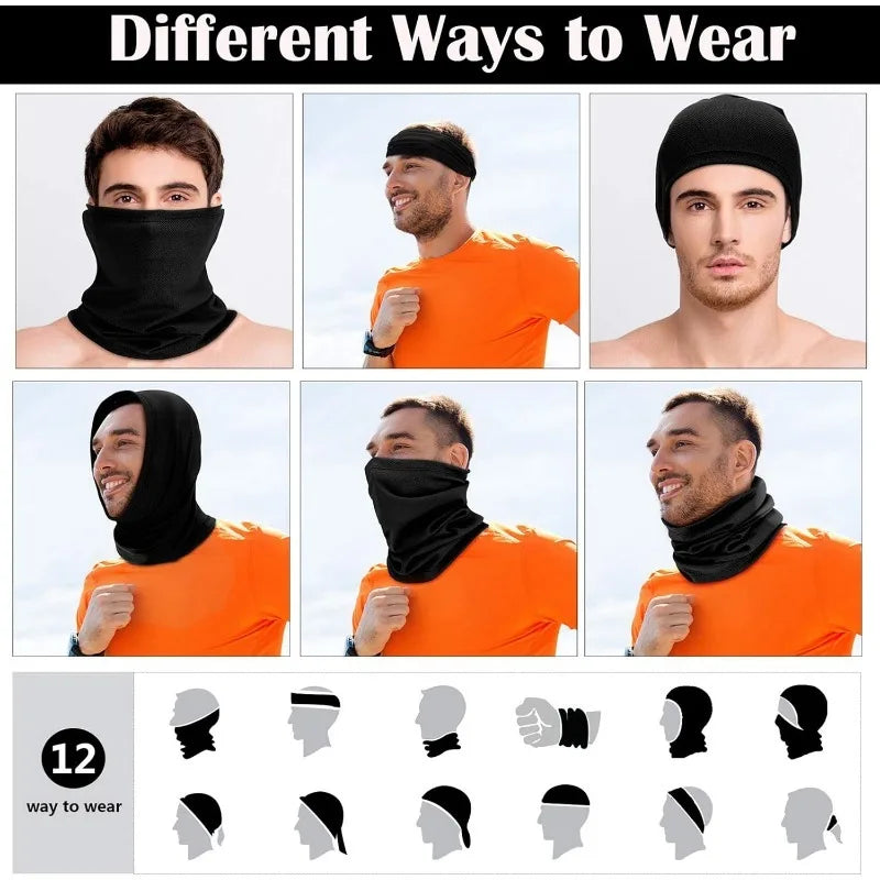 Breathable Sunscreen Scarf Outdoor Fishing Magic Face Scarf Neck Sleeve Cycling Mask Sports Headgear
