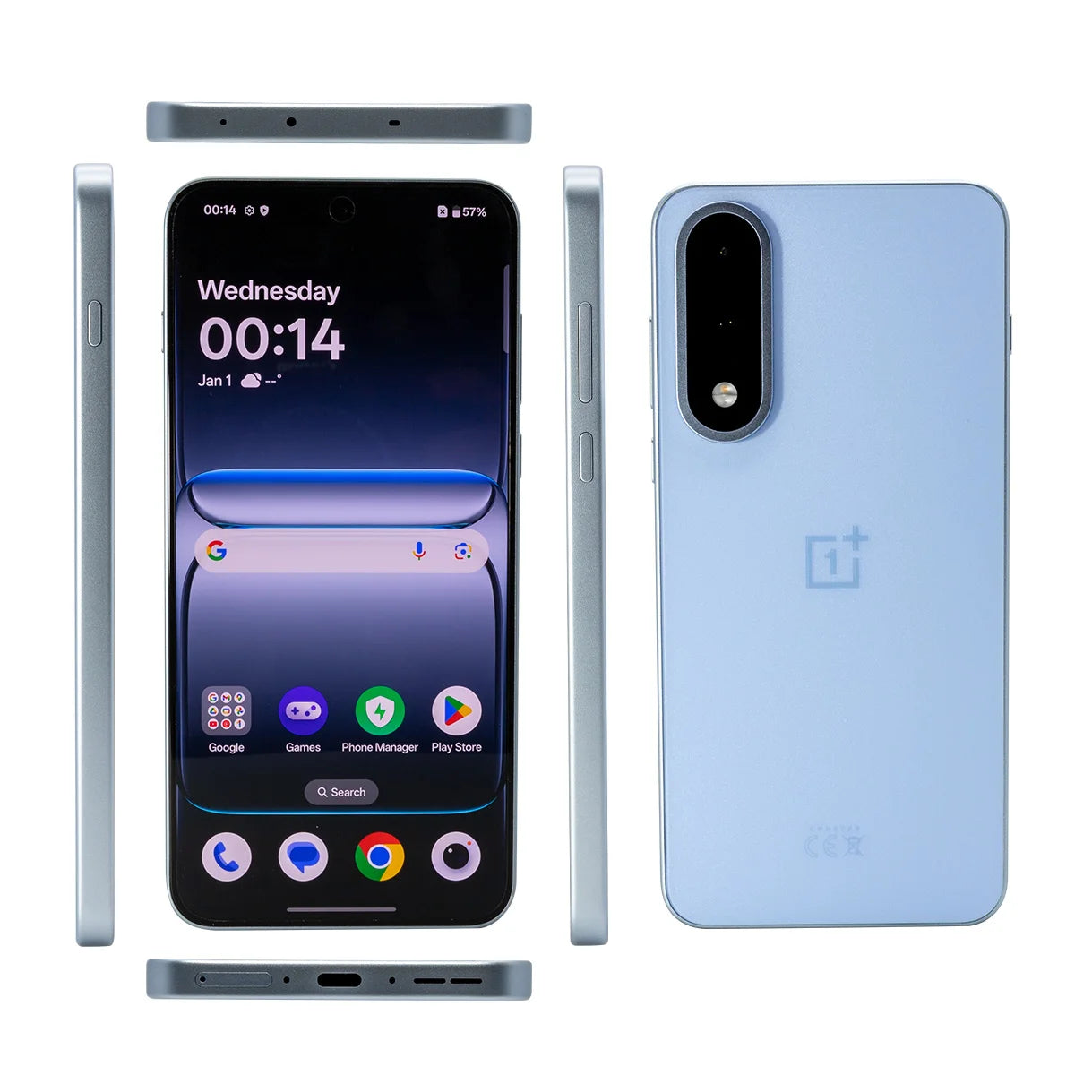 OnePlus Nord 5 Smartphone 5G Snapdragon 8s Gen 3  6.83”AMOLED Display 144 Hz 5200mAh 80W SUPERVOOC Charging 50MP Dual Cameras