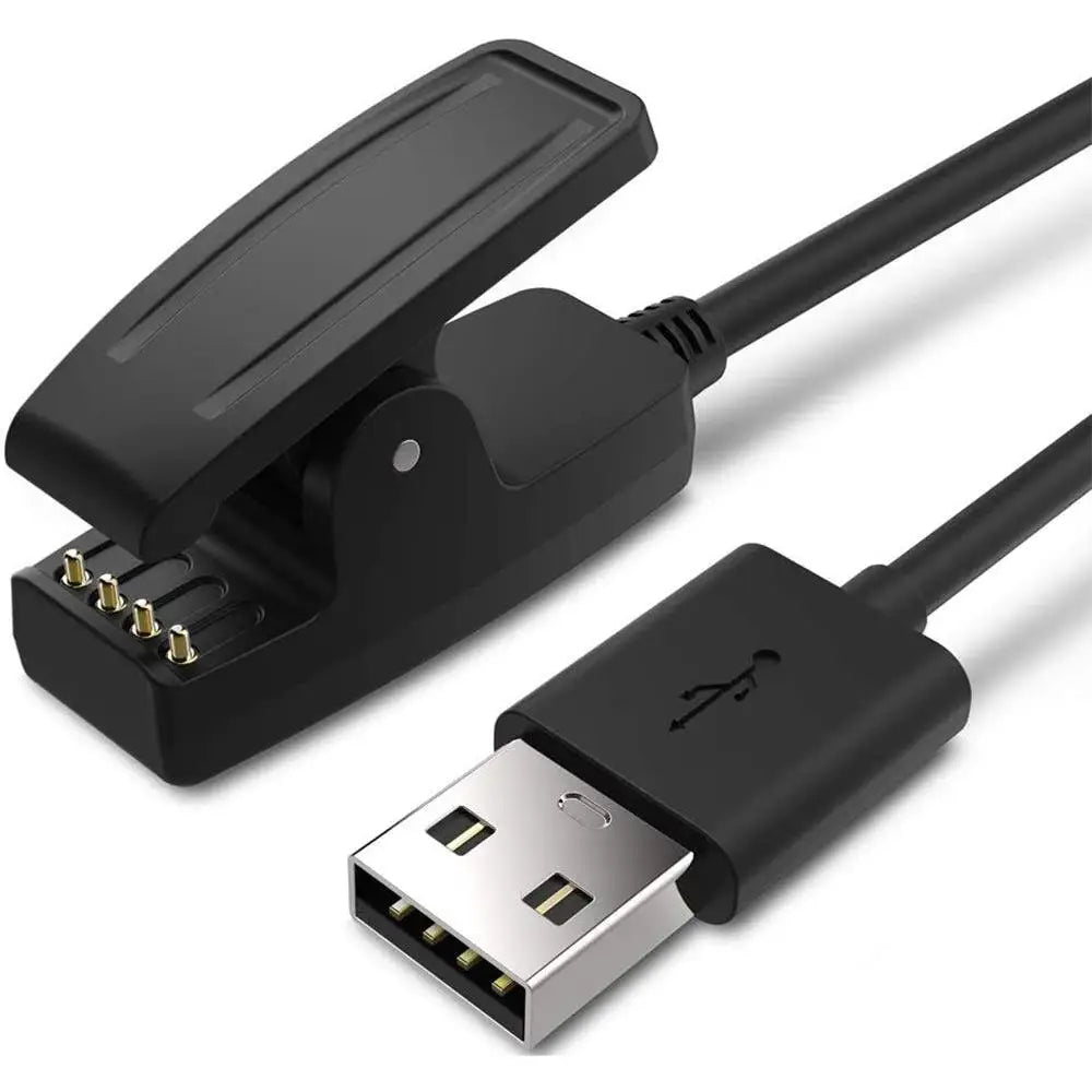 Charger for Garmin Forerunner Lily 2 35 230 235 630 645 Music 735XT, Approach G10 S20, Vivomove HR - USB Charging Cable