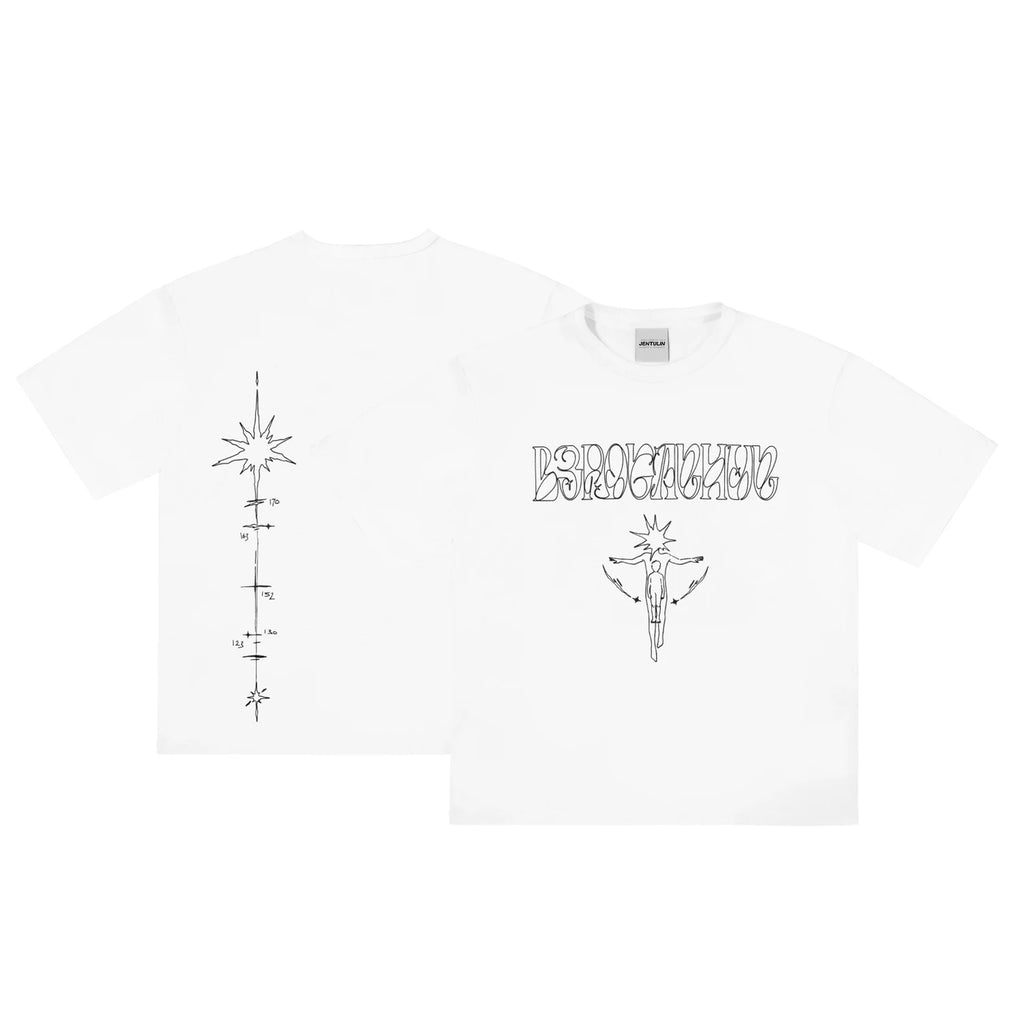 Harajuku Oversized Streetwear Men's Tshirt Growing Up Graphic Print Y2k Short Sleeve Top Tee Hip Hop Korean Cotton Goth Clothing
