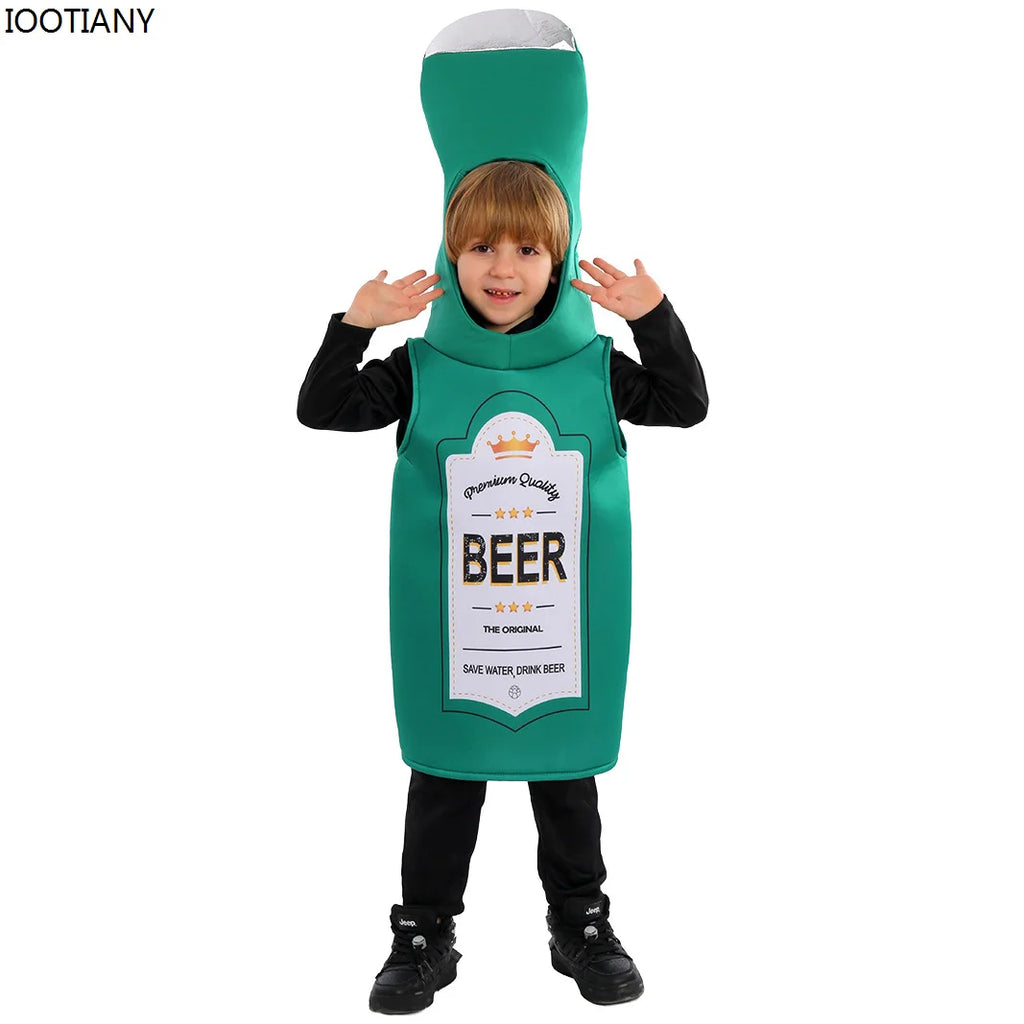 Boy Day Beer Bottle Cosplay Costume School Festival Performance Girl Performances Outfit Oktoberfest Dress Up 2026