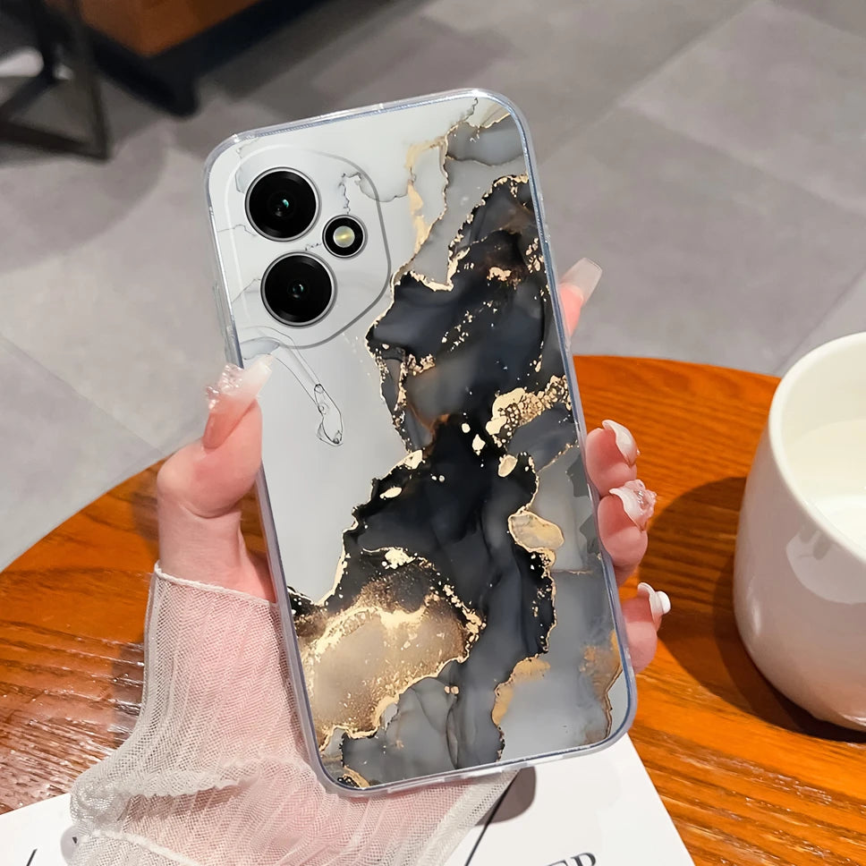 For Honor 400 Pro 5G Case Cute Astronaut Transparent TPU Soft Silicone Phone Back Cover For Honor 400Pro High Quality Funda Capa