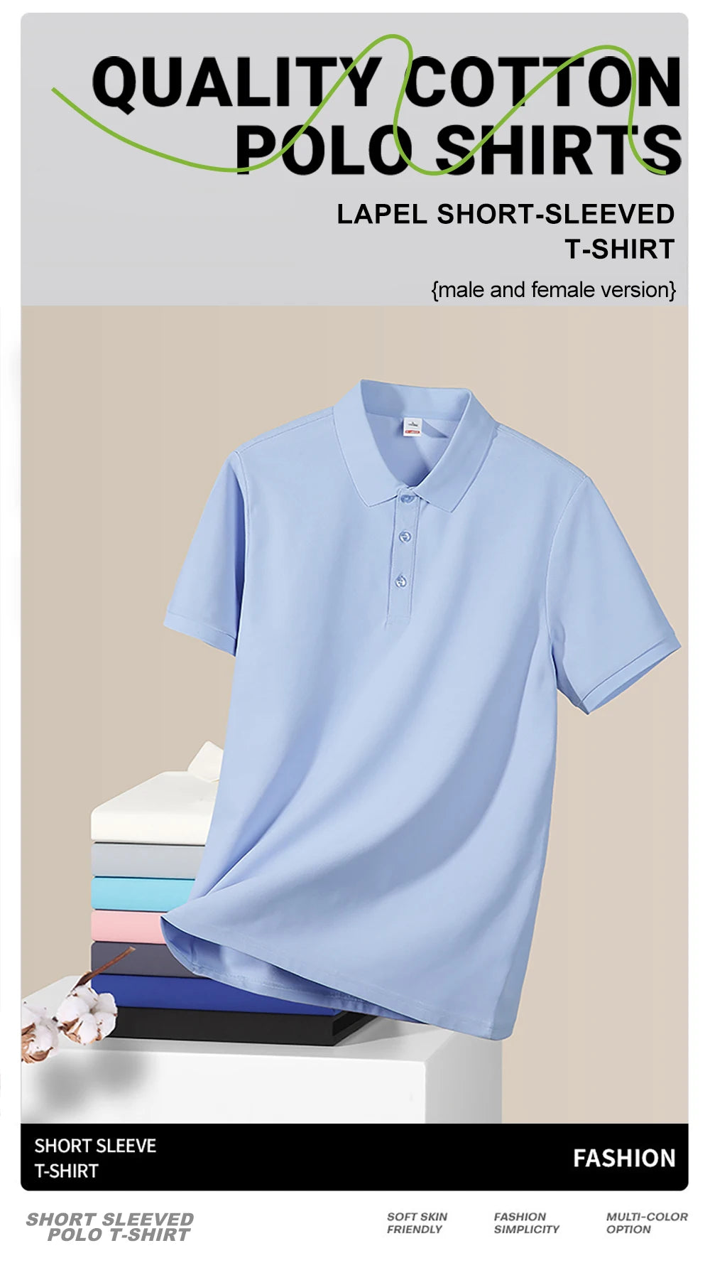 4XL High Quality Breathable Men Women Polo Shirts Casual Solid Color Short Sleeve Soft T-Shirt Oversize Gift Couple T-Shirt Tees