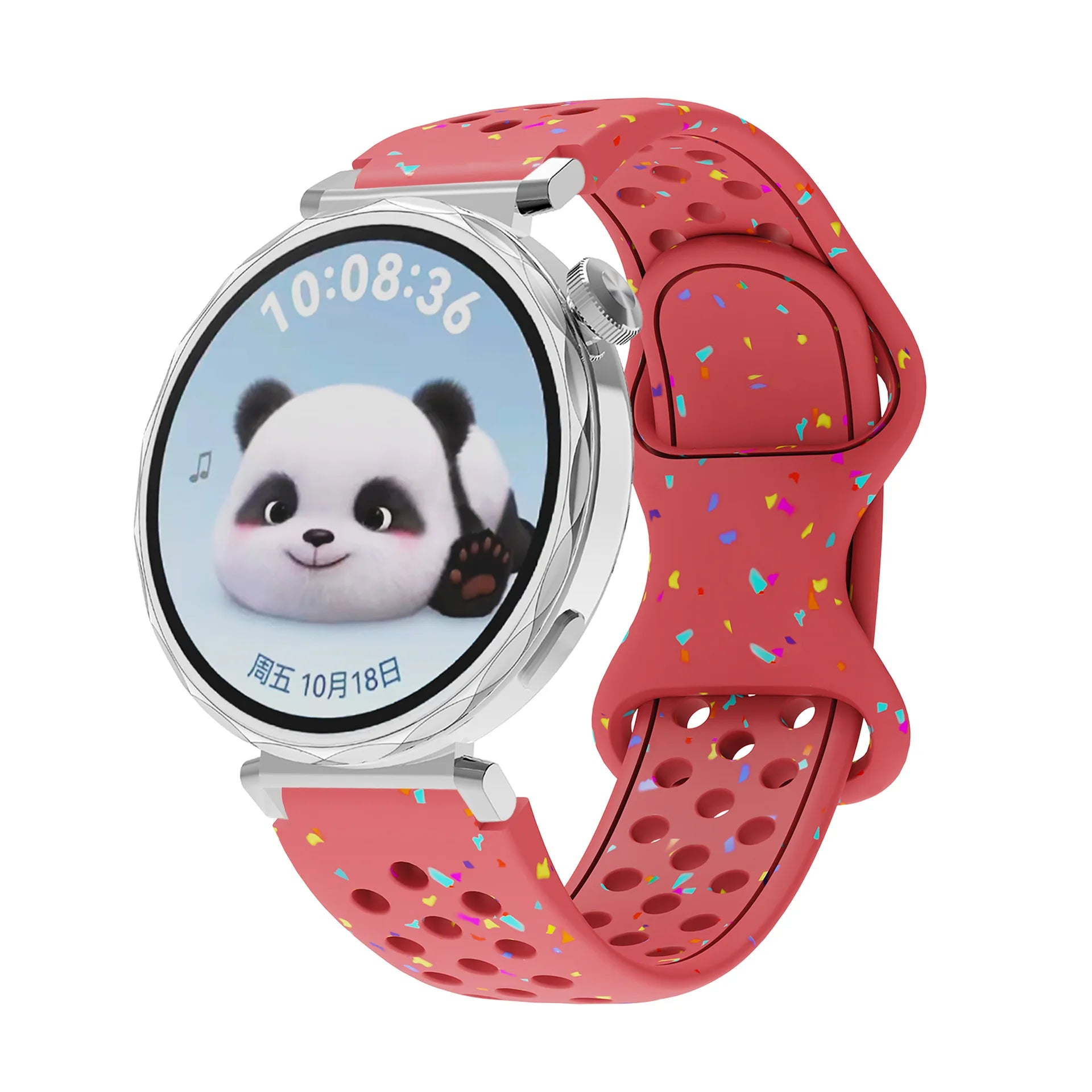 18mm Women Wristband for Huawei Watch GT6 41mm GT5 Pro 46mm Sport Silicone Breathe Strap Bracelet for Huawei Watch GT4 41mm Band