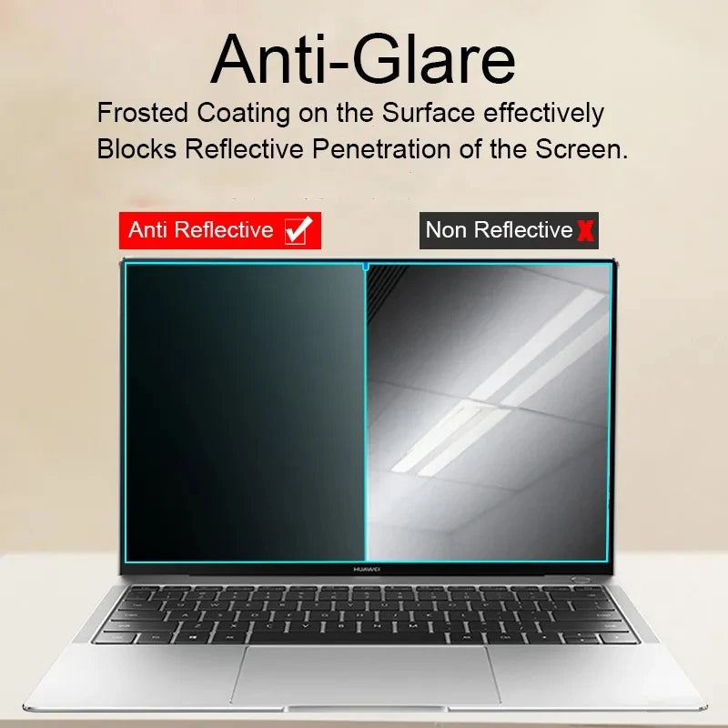 Screen Protector for Huawei MateBook 14 2024 FLMH-X/16/32 Anti-blue Light Anti-Glare Eye Protection PET Matte Film Anti Scratchs
