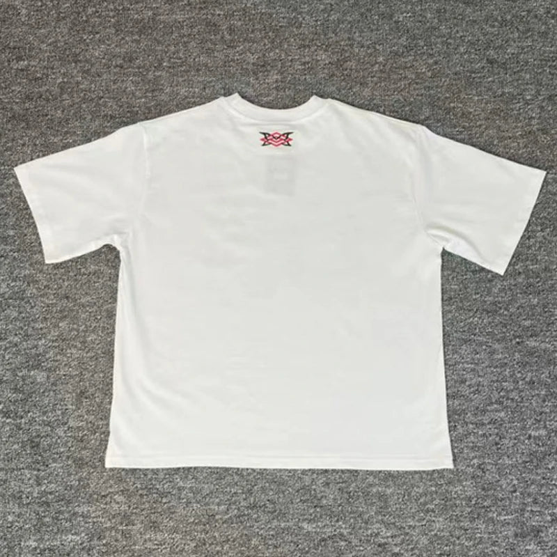 American High Street Trend Mertra T-shirt High-quality Cotton Casual Short-sleeved Top