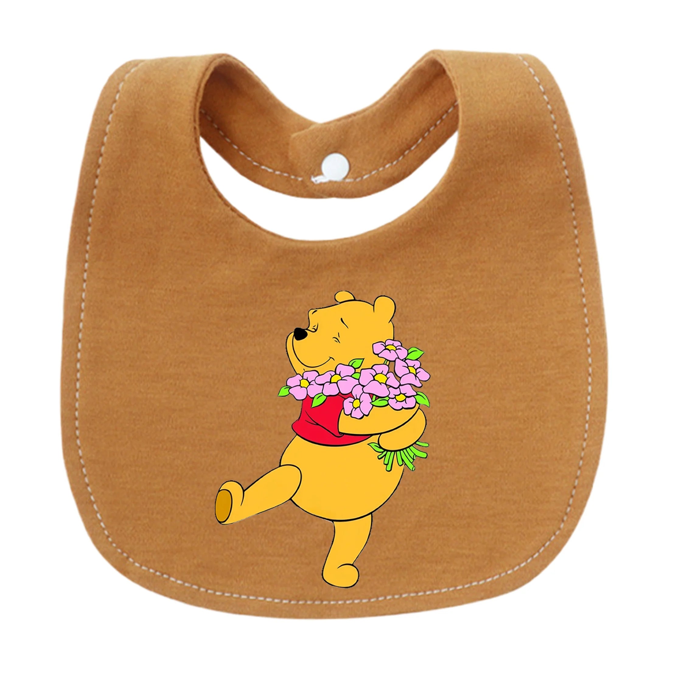 Breastfeeding bib - Baby bib for breastfeeding Newborn baby boy baby girl U-shaped feeding bib for babies Cartoon saliva towel