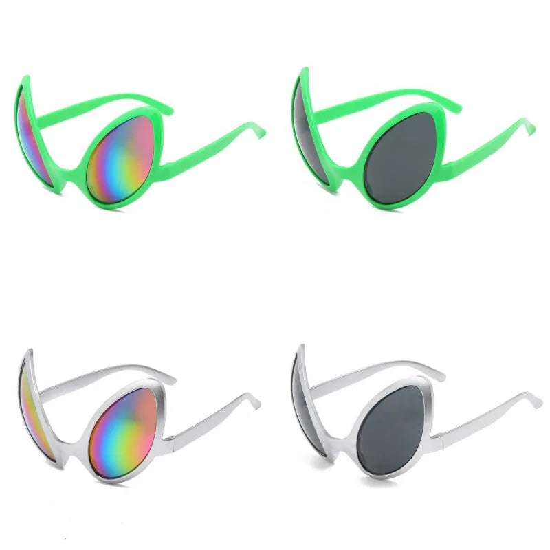New Funny Alien Glasses for Men Women Kid Holiday Halloween Party Supplies Sunglasses Dance Alternative Shapes Sun Glasses