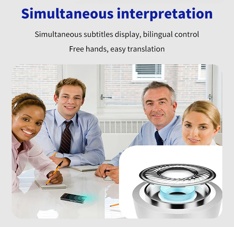 Language Translator Offline Voice Photo Translation WiFi Portable Translator 138 Languages Translator Device for Travel Business