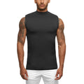 Compression Shirt Fitness Tank Top Men Gym Sleeveless Vest Bodybuilding Tight Sports Clothing Mens Muscle Workout Singlets