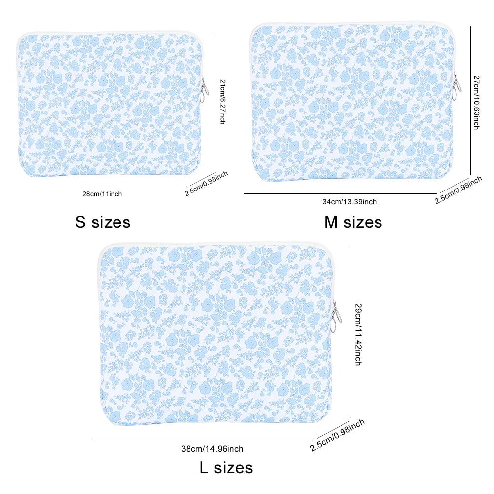 11/13/15 Inch Laptop Sleeve Coquette Floral Laptop Sleeve Case Laptop Carrying Case Office Accessories