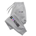 2025 New Men's Slow Running Sports Pants for Daily Leisure Boss Letter Pattern Printed Fitness Men's Sports Pants  joggers