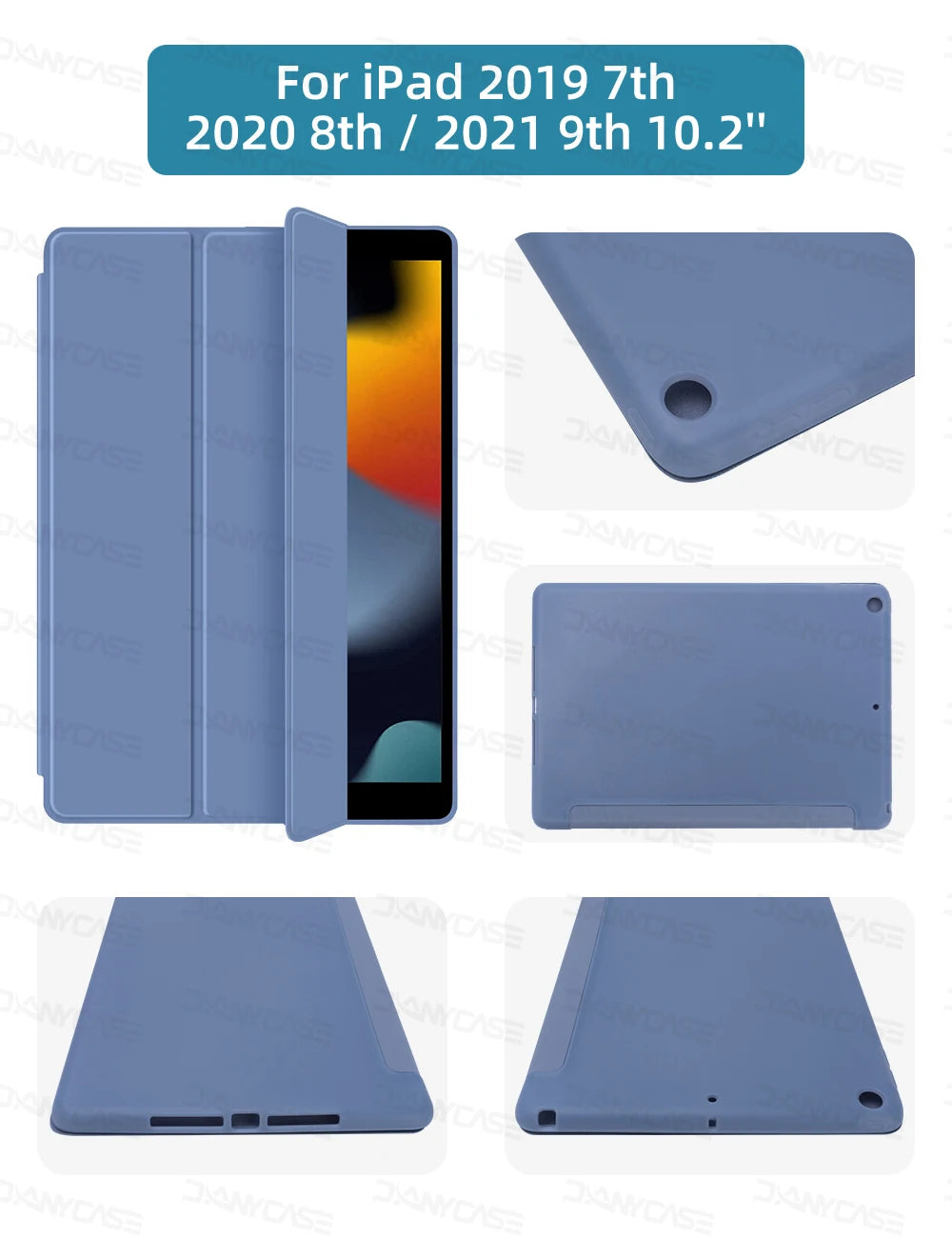 For ipad 10th generation case For iPad Air 6 M2 2024 11in 13in M4 Pro 11 12.9 Air 4 5 10.9 iPad 10.2 7 8 9th 9.7 mini 6 7 Cover