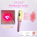 Laser hair comb Electric Vibration Massage Comb Red Light Therapy Hair Growth Massage Scalp Brush Liquid Oil Applicator