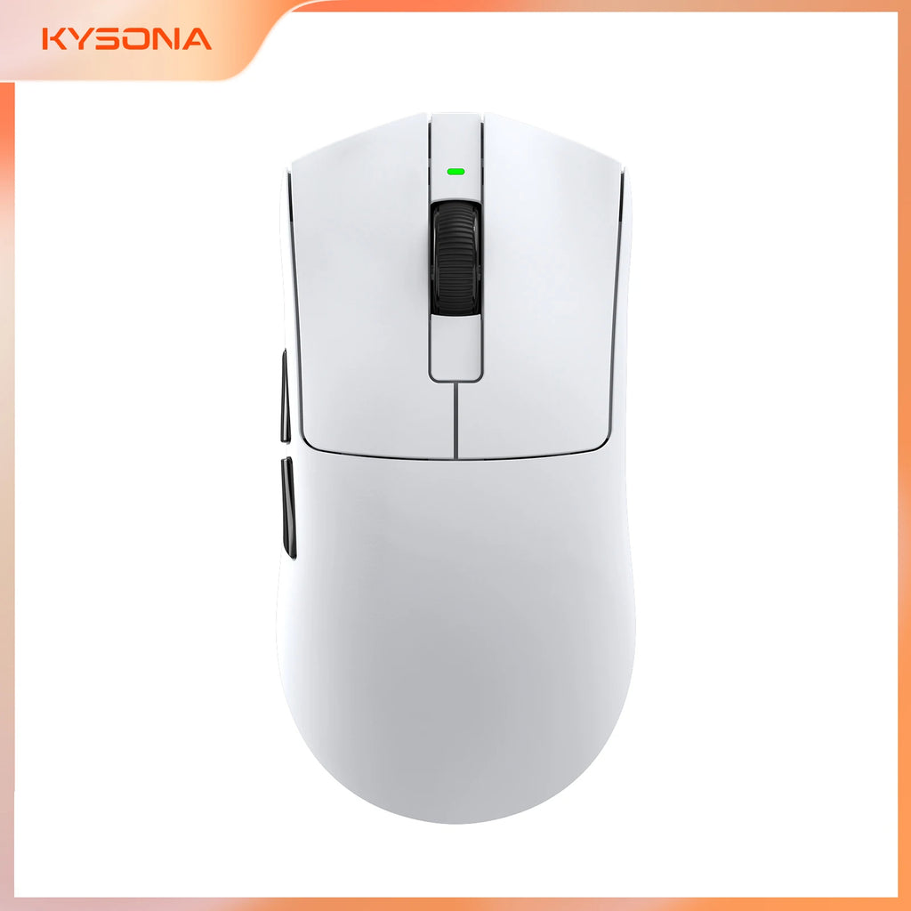 KYSONA Jupiter SE Wireless Gaming Mouse Bluetooth Mice PAW3311 Sensor 24000DPI Lightweight 46g For Big Hands PC Laptop Gamer