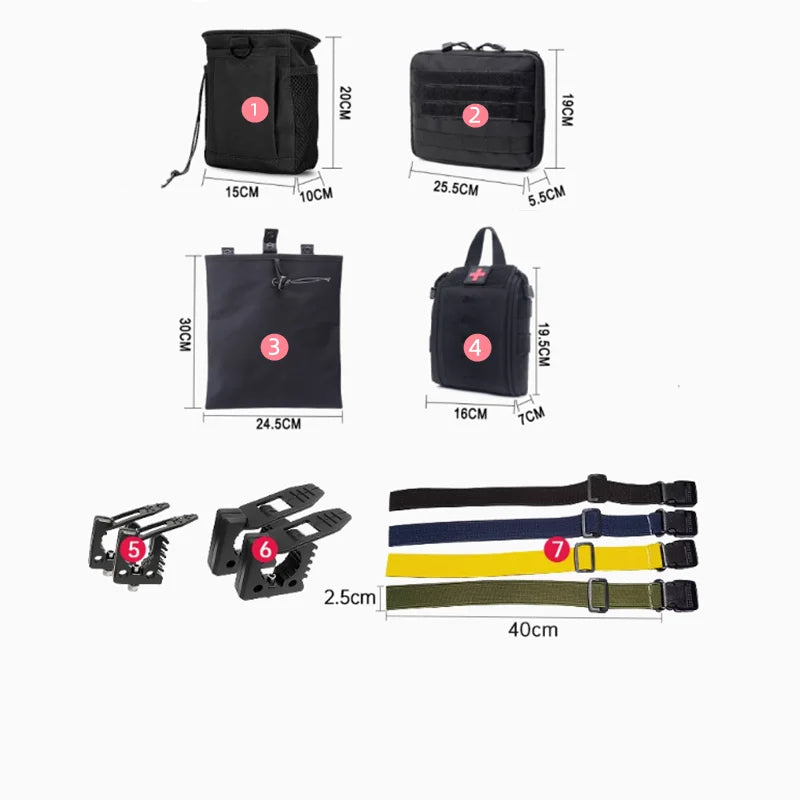 Car Trunk Extension Rack Installation Accessories Miscellaneous Package