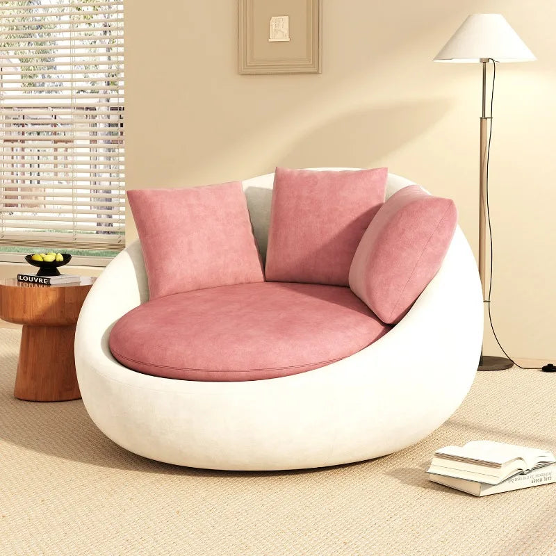 Gaming Puffs Living Room Sofas Pouf Velvet Modern Children Living Room Sofas Individual Curved Tumbonas Playa Trendy Furniture