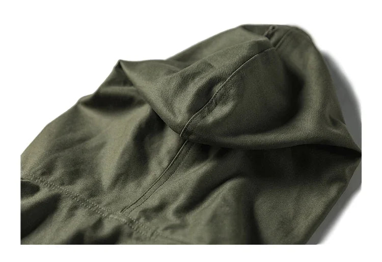 Bronson Army 10th Mountain Division Smock WWII Field Parka Mens Anorak Loose Fit