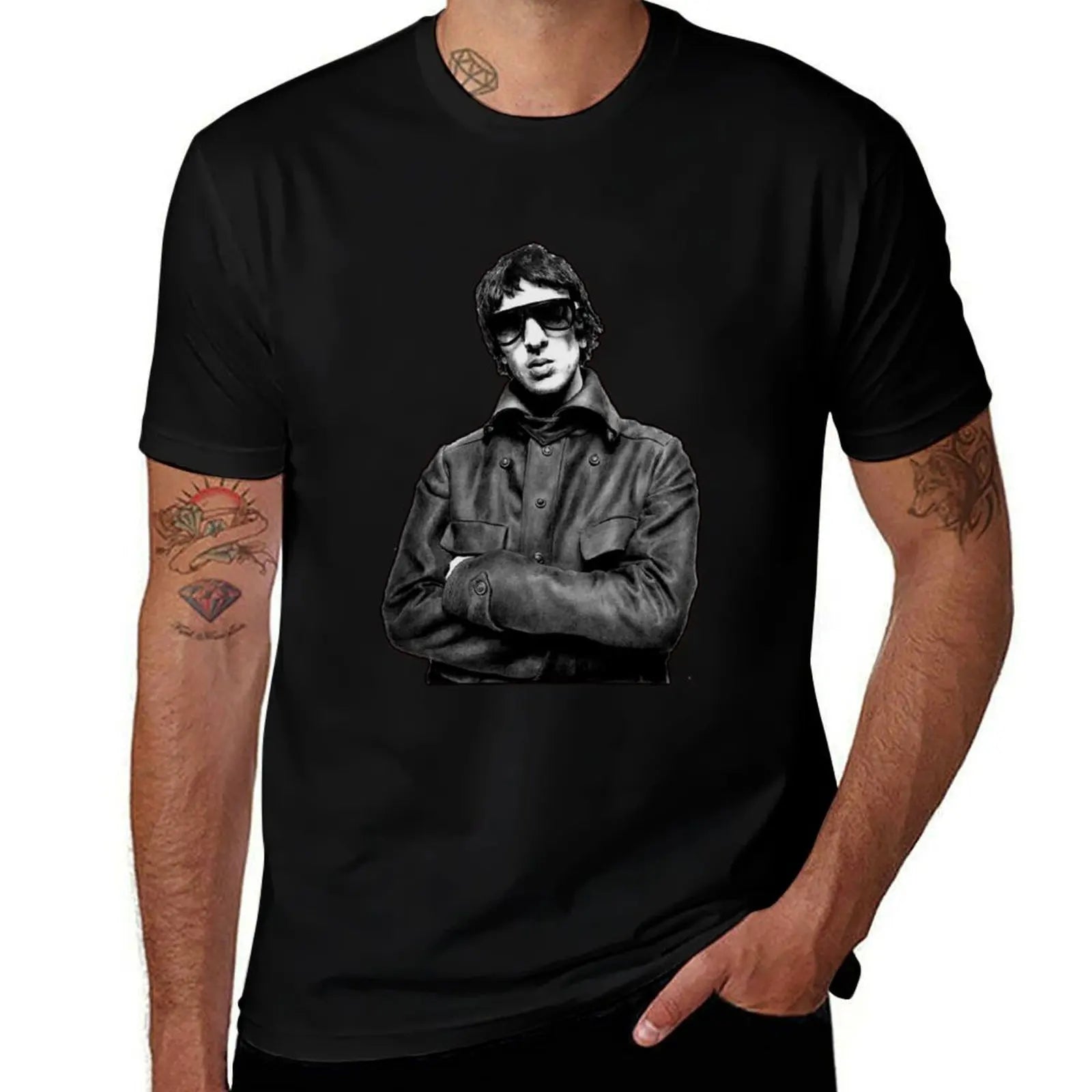 Rock Most Trending Band Reunite Guitar Drums English Singer Most Popular Richard Ashcroft Retro T-Shirt