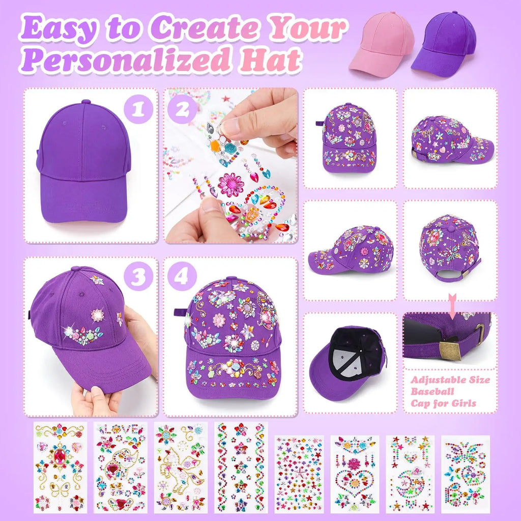 5 6 7 8 Year Old Girls Gifts: Craft Kits for Kids Girls Toys Age 6-7-8-9-10 Birthday Presents Arts and Crafts Toys for Kids