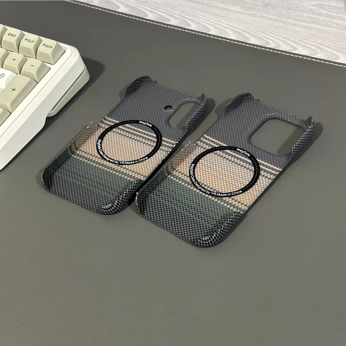 Frameless Carbon Fiber Starry Sky For Magsafe Magnetic Case For iPhone 17 Air 16 15 14 13 12 Pro Max Plus Wireless Charge Cover