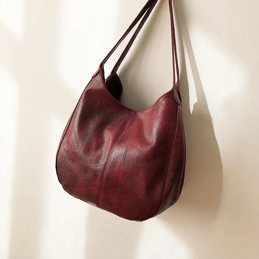 Women's Handbags Vintage Luxury Leather Shoulder Bag Designers Large Bag Modern Fashion Brand Female