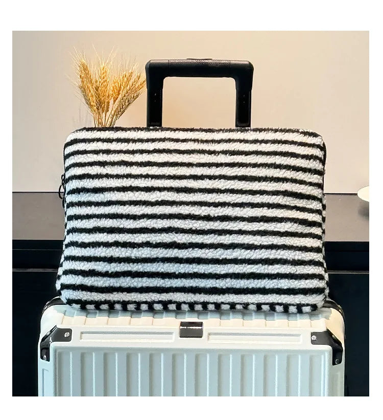 Plush Liner Bag Tablet Laptop Case For Ipad Pro11 Air6 4 510.9 Macbook Air13.3 Pro14 Xiaomi Huawei Samsung15.6 Laptop Sleeve